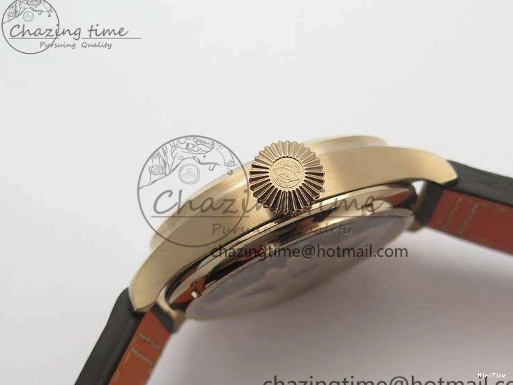 MIROTIME 0226 Popular Big Pilot Real PR IW502706 RG YLF 1:1 Best Edition Brown Dial On Calfskin Strap A 7223